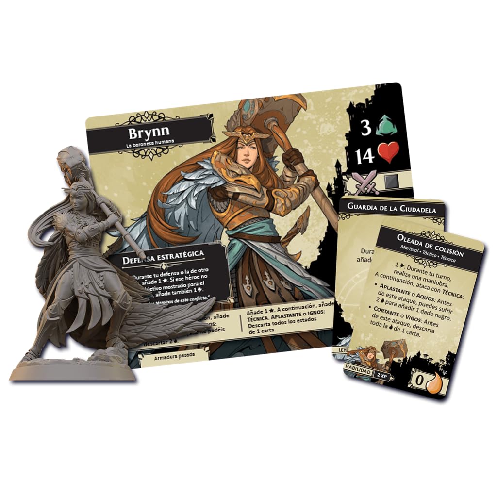Fantasy Flight Games | Descent: La guerra del Traidor | Expansión | Juego Cooperativo de Aventuras para Adultos y Jóvenes | A Partir de 14 Años | De 1 a 4 Jugadores | 3-4 Horas por Partida | Español
