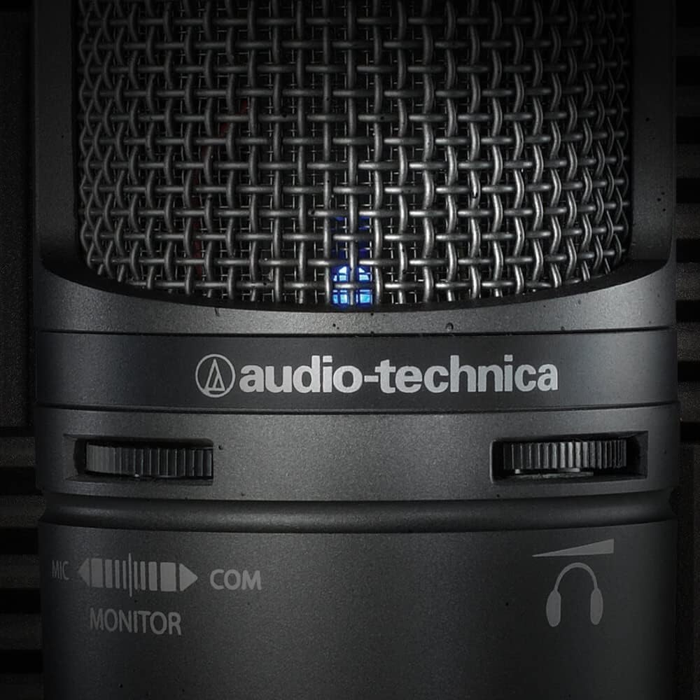 Audio-Technica 2020USB+ Micrófono USB de Condensador Cardioide Gris Osuro
