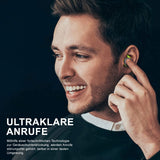 Monster Champion AIRLINKS, Auriculares Deportivos Bluetooth en el oído, Auriculares Impermeables, Calidad de Audio estéreo 3D, cancelación de Ruido, 100 Horas de duración de la batería con Estuche de