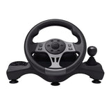 Trust GXT 289 Movi Volante de Carreras PC, Xbox Series X/S, PS4, Nintendo Switch, con Pedales, Levas de Cambio, Palanca de Cambios, Vibración, Racing/Farming Simulator / F1 / Gran Turismo
