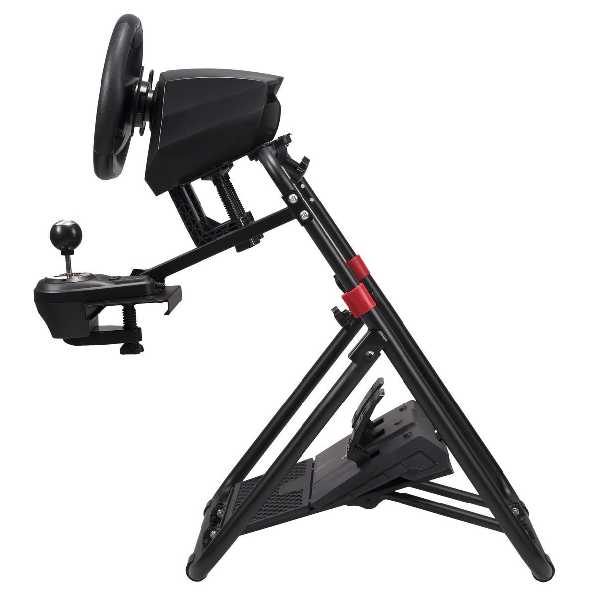 Superdrive - Cockpit de simulacion Soporte para volante, y palancas de cambio compatibles GS850-X, Logitech G29 / G27 y Thrustmaster