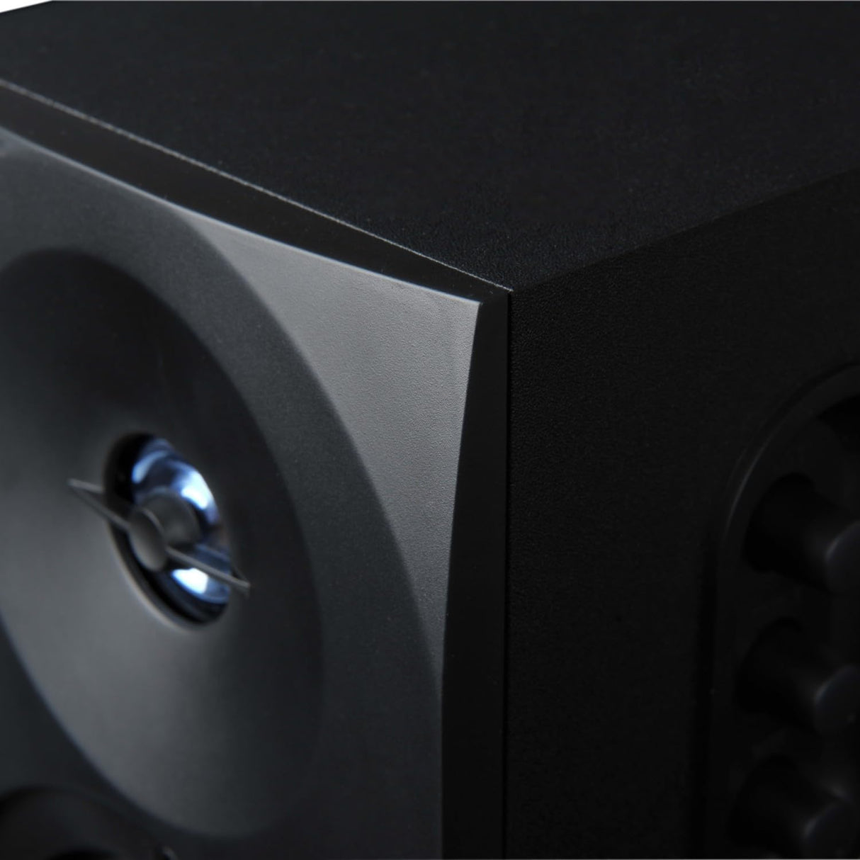 Woxter SO26-077 Dynamic Line DL-410 FX Altavoces gaming, Estéreo 2.0, Autoamplificados con 150W, Madera, Woofer de 4 pulgadas, 2 Tweeter, Negro, 3.5 mm