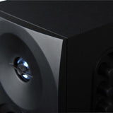 Woxter SO26-077 Dynamic Line DL-410 FX Altavoces gaming, Estéreo 2.0, Autoamplificados con 150W, Madera, Woofer de 4 pulgadas, 2 Tweeter, Negro, 3.5 mm