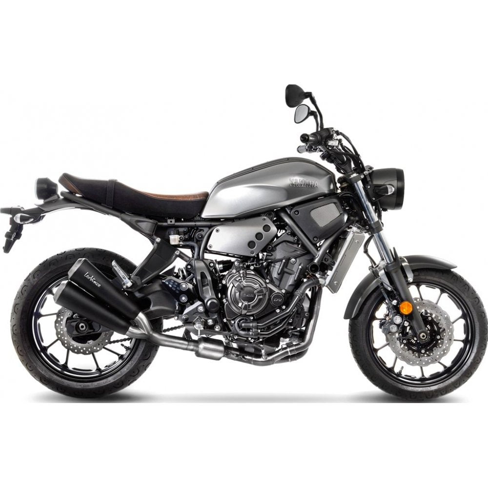 Sistema de escape completo LeoVince SBK GP DUALS, acero inoxidable para Yamaha XSR 700 modelo 2016-2020