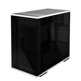 Silverstone SST-LD01B Lucid Serie Mini Tower Micro ATX - Caja para Ordenador (3 Paneles Laterales de Cristal Templado)