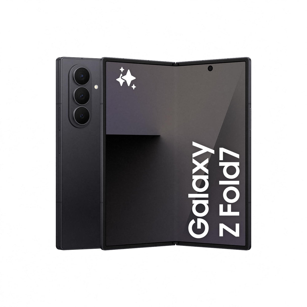 Samsung Galaxy Z Fold7 512GB - Galaxy AI, Ligero y Plegable, Pantalla Grande, Cámara 200MP, Memoria 12GB, Negro Oscuro, Garantía del Fabricante 3 Años + 1 año Extra (Versión Española)