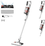 Deerma Aspiradora sin Cable DEM-T20W 2 en 1: Aspira y Friega con 180W de Potencia, Filtro HEPA, Diseño Ligero