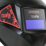 Telwin Force 205 Soldadora inverter a electrodo MMA con casque de soldadura automático y accesorios para soldadura, 200A