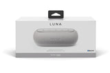 Harman Kardon Luna, Altavoz portátil, Resistente al Agua y al Polvo, con diseño Elegante, tecnología Bluetooth, Puerto USB y duración de batería de hasta 12 hrs, Gris