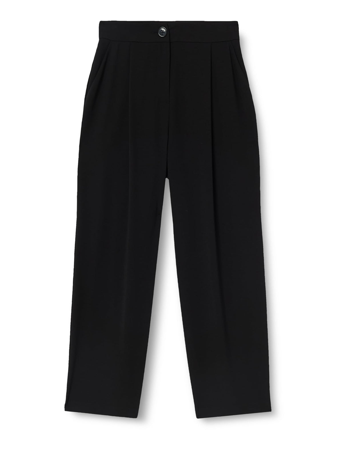 Armani Exchange Icon Project, Sustainable, Logo Patch Pantalones, Negro, Altoa única para Mujer