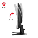 MSI G255F - Monitor Gaming de 24.5", FHD (1920x1080), 180 Hz / 1ms, Adaptive-Sync, Display Port 1.2a, HDMI 2.0b, Negro
