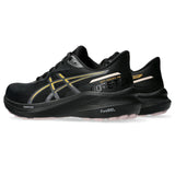 ASICS GT-1000 13 GTX, Sneaker Mujer, Negro/Naranja Estadio, 39 EU