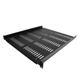 StarTech.com Estante Ventilado 1U para Armario Rack de Servidores, Bandeja Universal Voladiza para Montaje en Rack de 19", Capacidad de 25kg, de 20" de Profundidad, SHELF-1U-20-FIXED-V