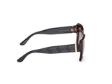 GUESS Gu00200 Gafas, 52f Dark Havana, 53/18/140 para Mujer