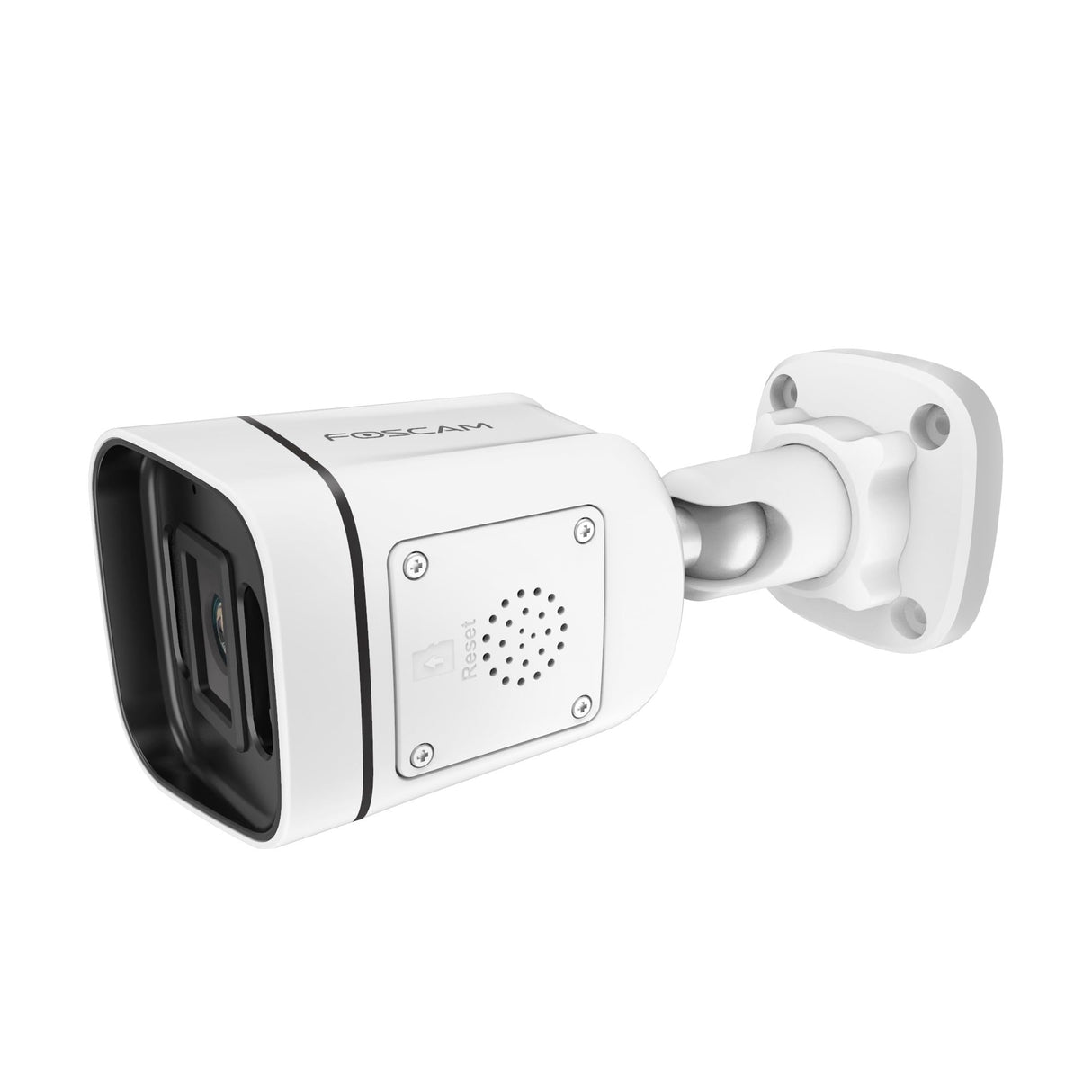 Foscam Cámara IP PoE de 8 MP para Exteriores con focos y Sirena V8EP Blanca