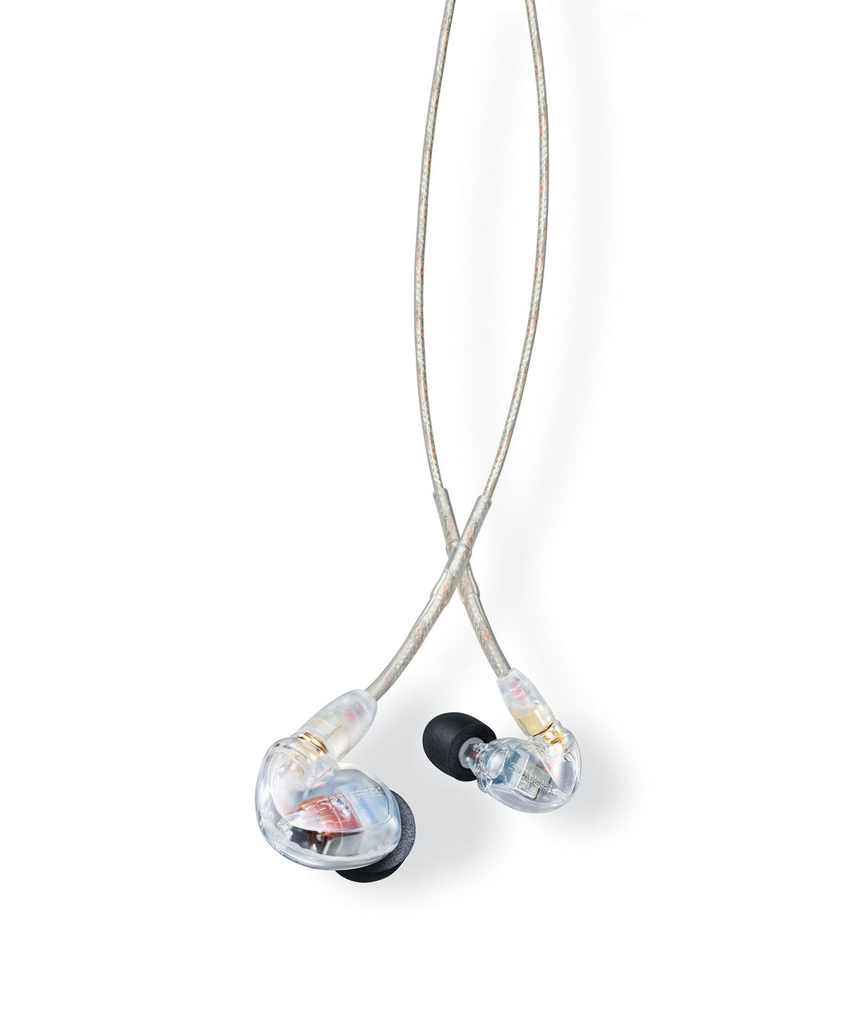 Shure SE425-CL auricular Intraaural Negro, Transparente - Auriculares (Intraaural, Alámbrico, 20 - 19000 Hz, 109 dB, 1,6 m, Negro, Transparente)