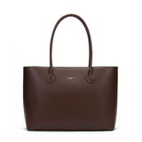 Carlheim, Gotland Genuine Leather collection, Olivia Genuine Leather Handbag (Brown)