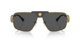 Versace 0VE2251 63 100287 Gafas de Sol, Unisex-Adult, Multicolor (Multicolor), Talla Única