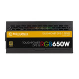 Thermaltake Toughpower DPS G RGB - Fuente de alimentación 650W, Color Negro
