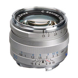 Carl Zeiss C Sonnar T - Objetivo para Leica M (Diámetro: 46mm), Plata