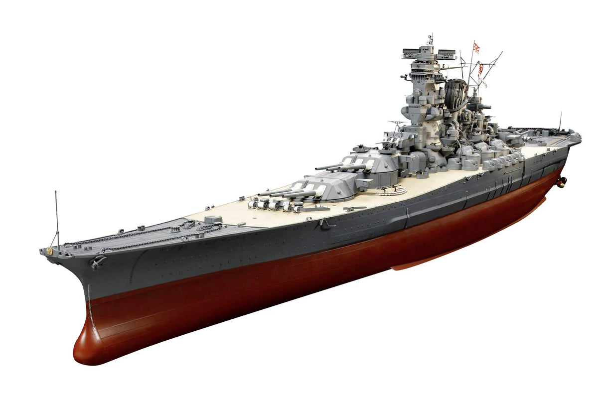 Tamiya- Yamato Battleship Maqueta, Color Azul Marino, pequeño (78025-000)