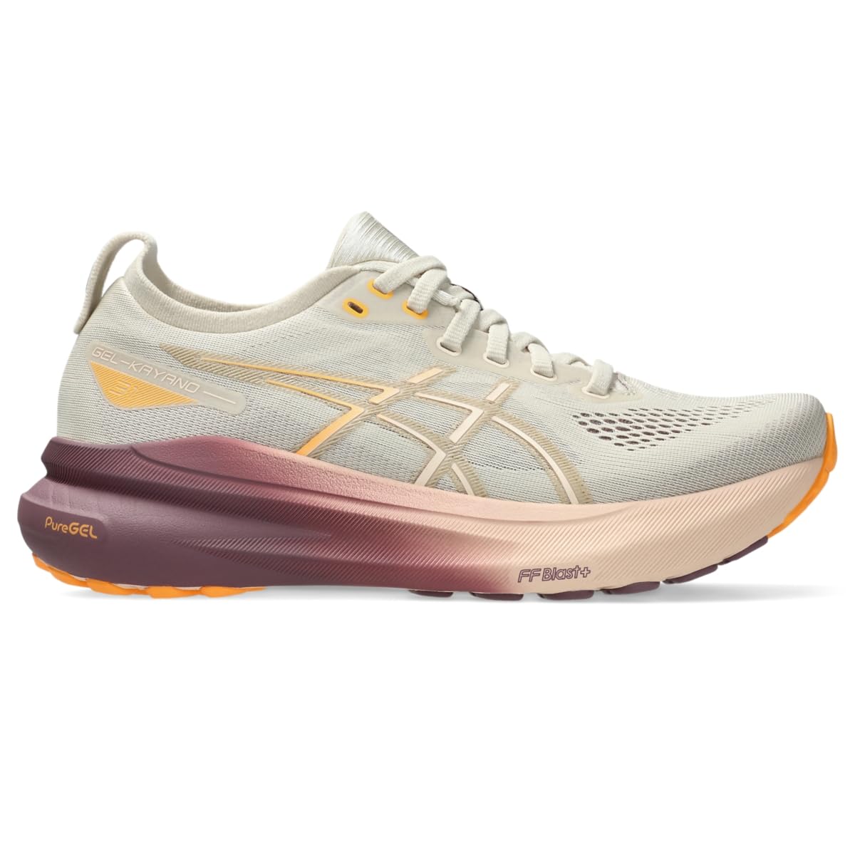 ASICS Gel-Kayano 31, Sneaker Mujer, Avena/Rosa Perla, 38 EU