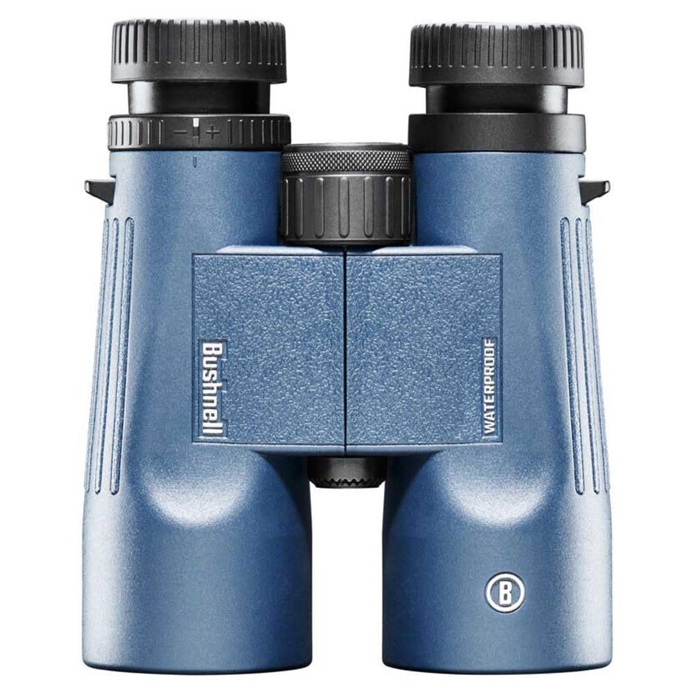 Bushnell - H2O 2 - Prismáticos - 8x42 - Prisma de Techo - Azul Oscuro - Completamente Multicoated - Impermeable/Niebla - Oculares giratorios - Deportes Acuáticos - Náutica - 158042R
