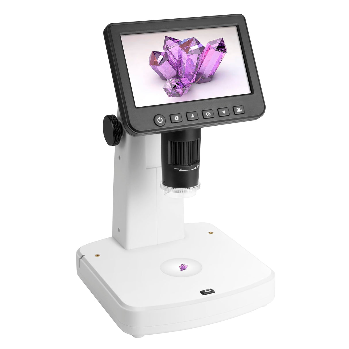 Microscopio Digital portátil Smart DiProgress Hooke, LCD de 5 Pulgadas, 12 Mpx, con Pantalla LCD HD