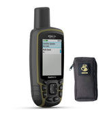 Garmin GPSMAP 65s - Dispositivo de navegación portátil para Exteriores GPS - con maletín de Transporte