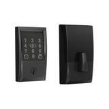 SCHLAGE BE499WB CEN 622 Encode Plus - Cerradura inteligente con WiFi, color negro mate