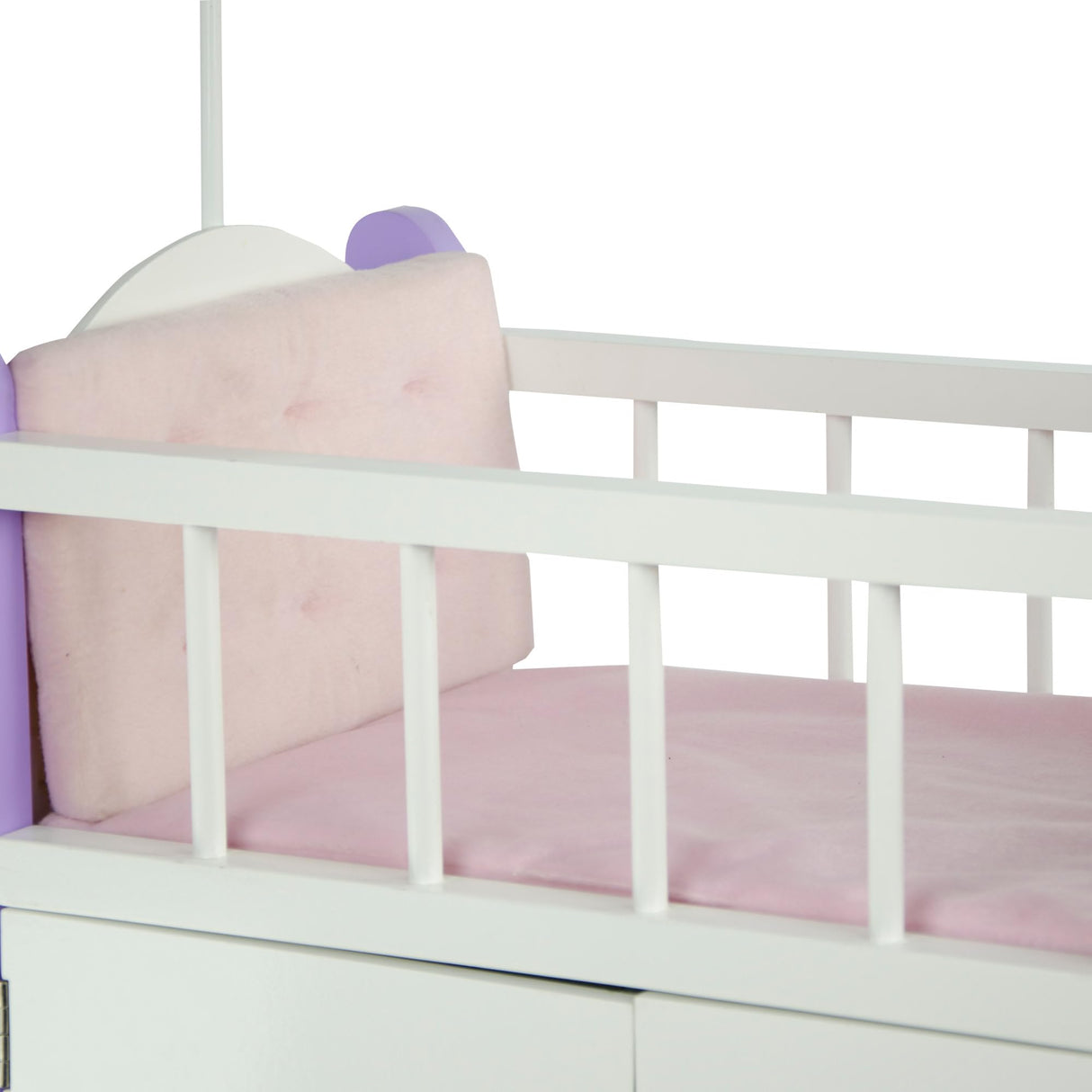 Cuna de muñecas con Almacenamiento Juguete para Niños Olivias World TD-0206A