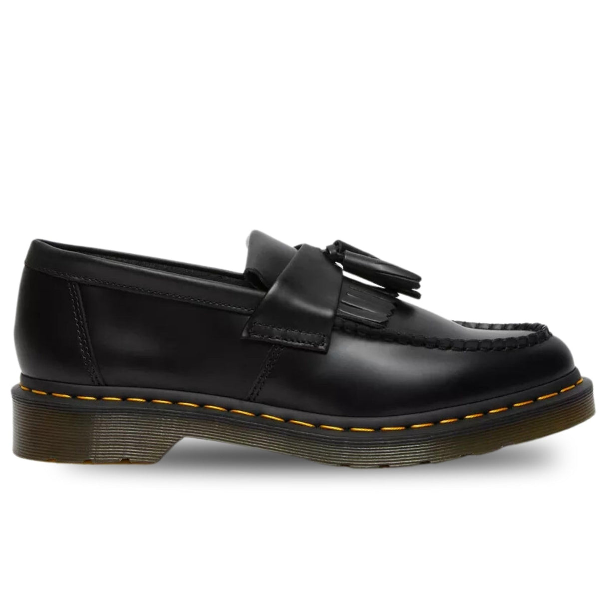 Dr. Martens Tassel Loafer, Botas Unisex Adulto, Black Smooth, 40 EU