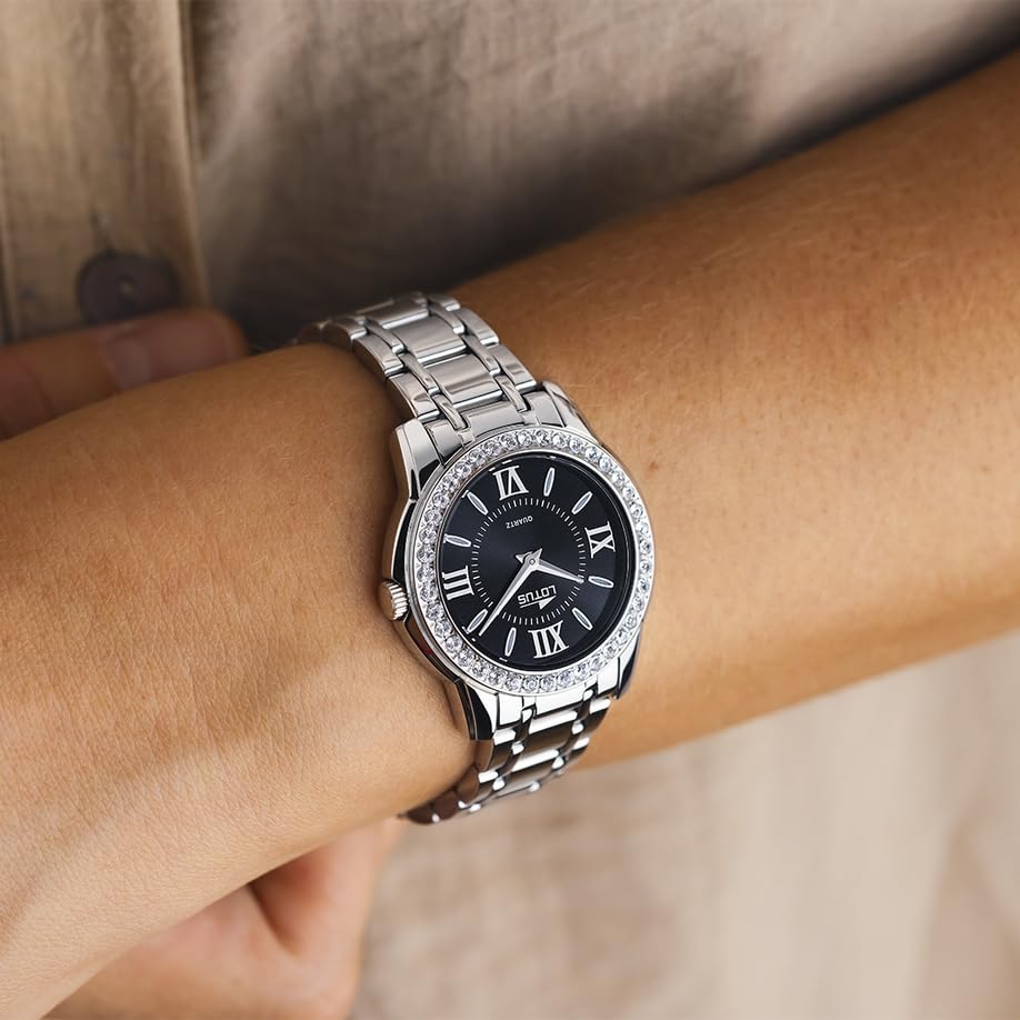 Reloj Lotus para Mujer 18887/6 Bliss Caja de Acero Inoxidable 316l Plateado Correa de Acero Inoxidable 316l Plateado