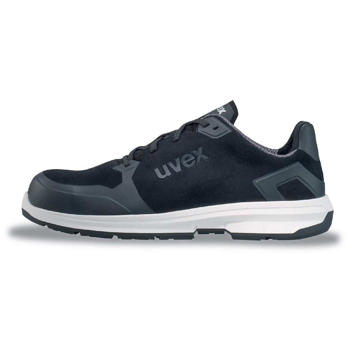Uvex 1 Sport Zapato Profesional de Seguridad S3 SRC | Zapatilla Deportiva de Trabajo | Punta Antiaplastamiento de Composite | Negro