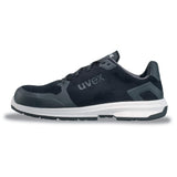 Uvex 1 Sport Zapato Profesional de Seguridad S3 SRC | Zapatilla Deportiva de Trabajo | Punta Antiaplastamiento de Composite | Negro