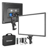 NEEWER NL288 Luz de Video LED con 2.4G Control Remoto 45W 4800Lux 3200K-5600K CRI 97+ Regulable Bicolor 18" Panel de Iluminación para Fotografía Youtube Live Streaming Videoconferencia Zoom Meeting