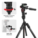 MANFROTTO Kit Trépied BEFREE GT Pro Carbone + rotule 3D