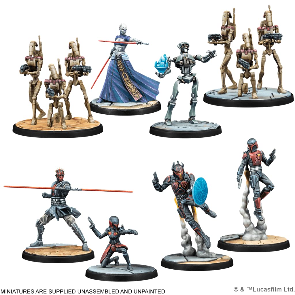 Atomic Mass Games | Star Wars: Shatterpoint | Juego de Miniaturas y Escaramuzas para Adultos y Jóvenes | A Partir de 14 Años | para 2 Jugadores | 90 Minutos por Partida | Español