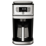 Cuisinart DGB-800 Fresas totalmente automáticas para molienda e infusión, 12 tazas, vidrio plateado