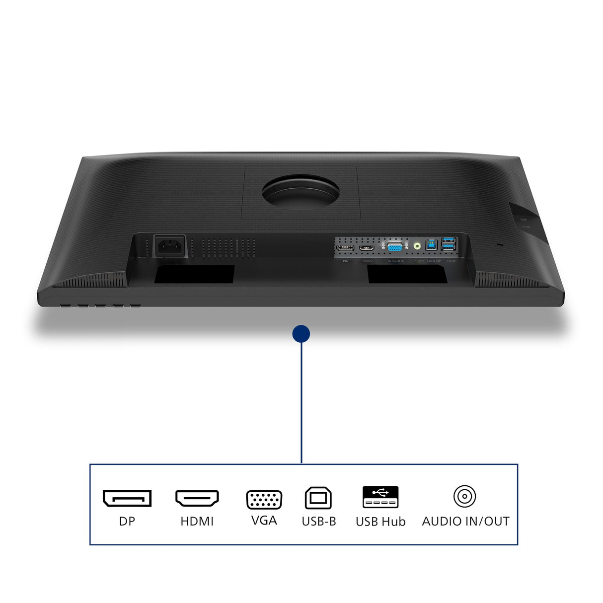 Philips 24B2N3200J - Monitor FHD de 24 Pulgadas, Altavoces, Altura Ajustable (1920 x 1080, 120 Hz, VGA, HDMI 1.4, DisplayPort 1.2, concentrador USB) Negro