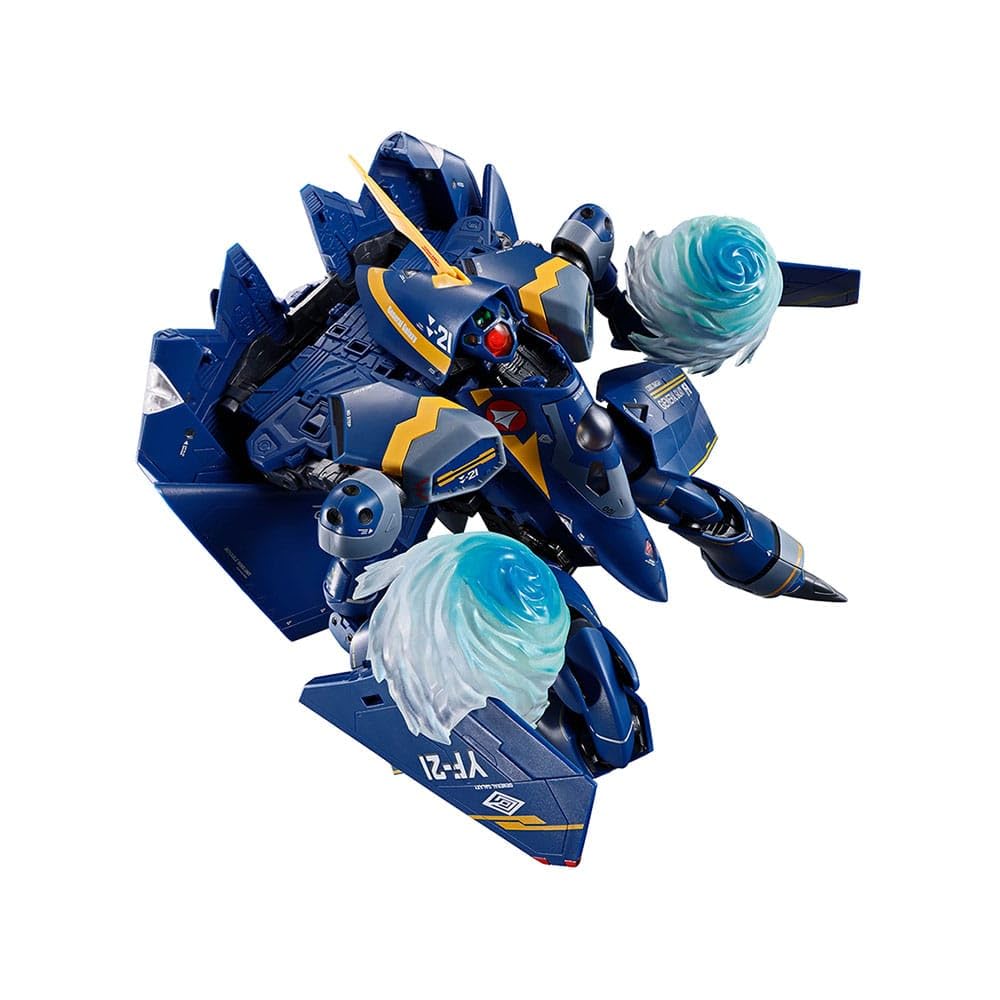 TAMASHII NATIONS - Macross Plus - YF-21 (Guld Goa Bowman Use), Figura Bandai Spirits DX Chogokin