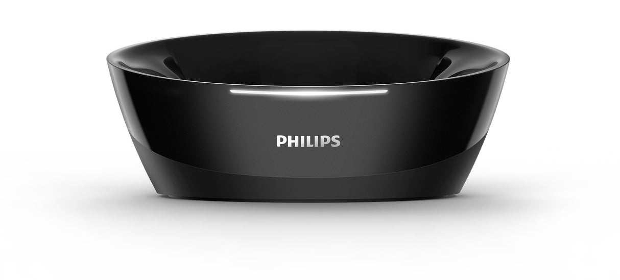 Philips SHD8850/12 - Auriculares para TV con Cargador, circumaurales, Diadema, inalámbricos/alámbricos, 75 dB, Negro