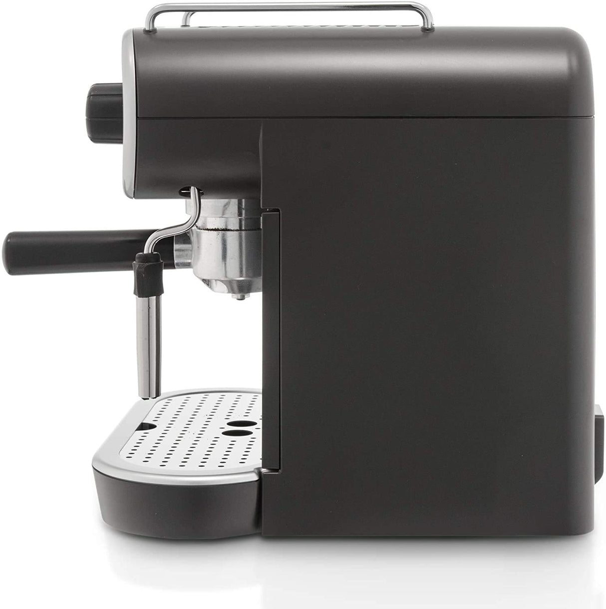Gaggia Cafetera manual Carezza Deluxe RI8525/01 para café molido y cápsulas, 230 V, 50 Hz, 1900 W, gris/negra