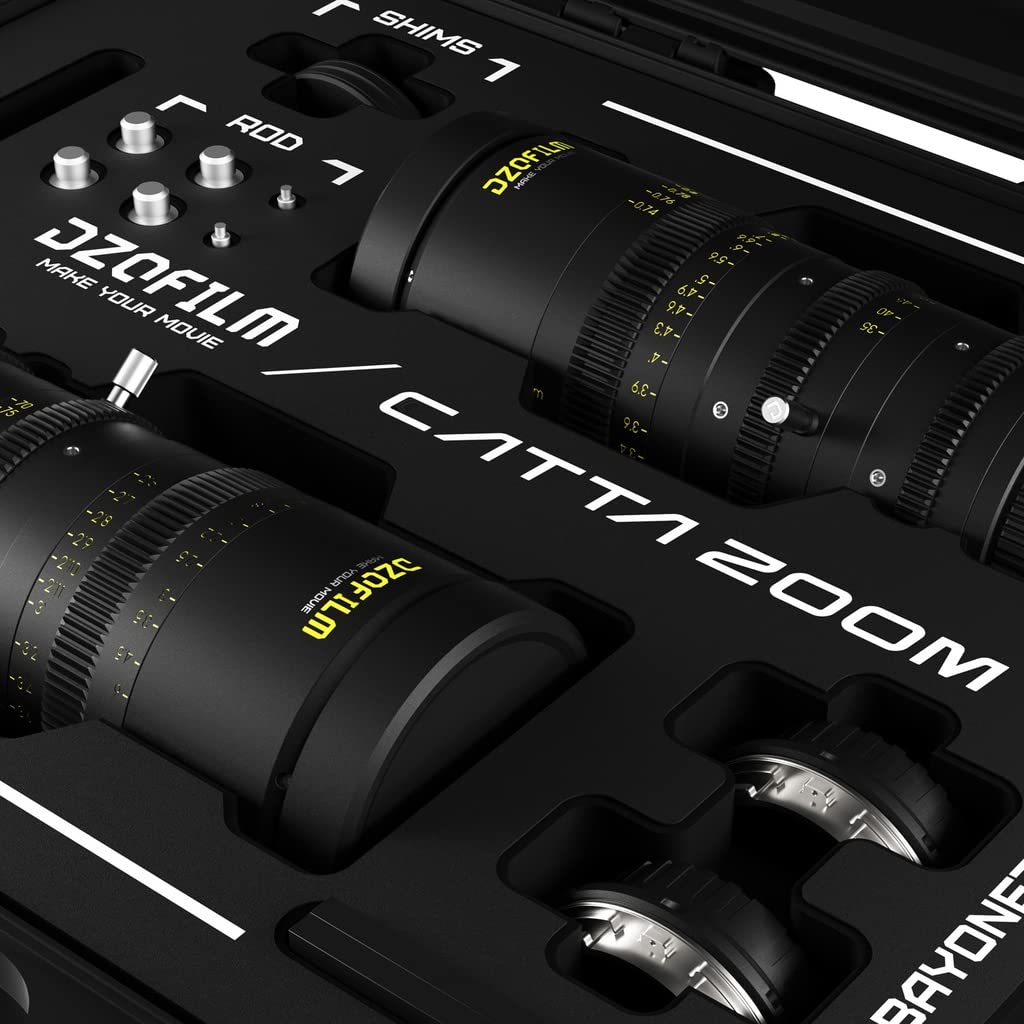 Catta Zoom - Kit de 2 Lentes (18-35/35-80 T2.9), Color Negro
