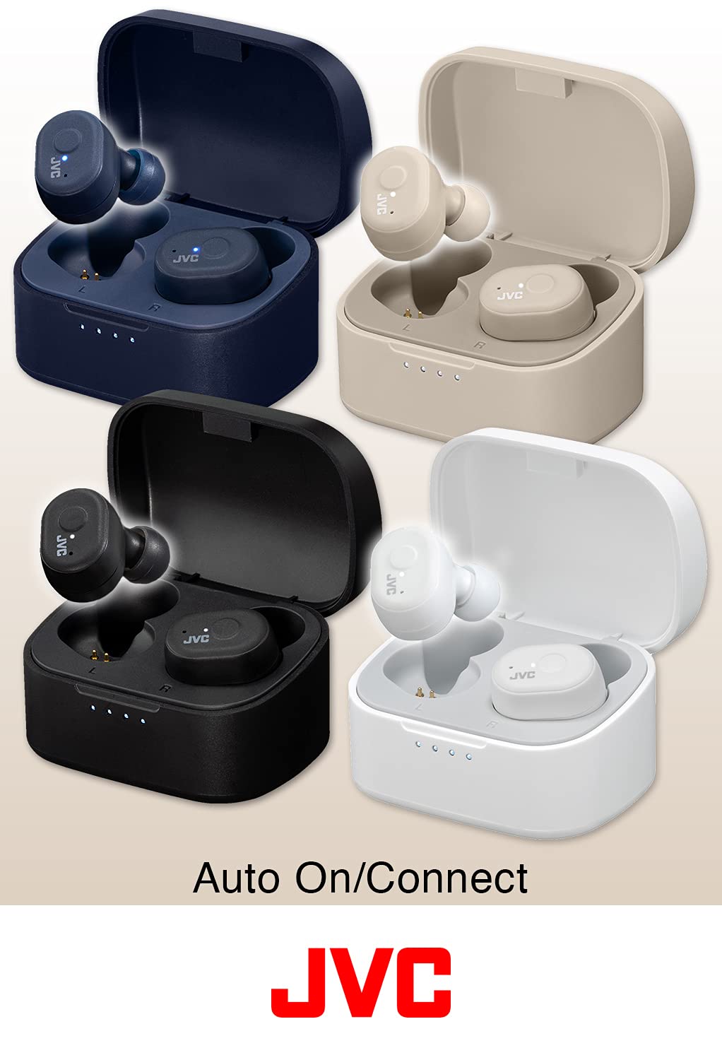 JVC HA-A11T Marshmallow True Auriculares inalámbricos con micrófono - Azul