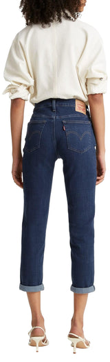 Levi's Mid Rise Boyfriend, Jeans para Mujer, Cobalt Layer, 28W / 27L