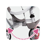 Smoby- Triciclo Baby Balade Rosa (741401)