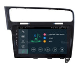 Radio de Coche Personalizada Golf 7 Android GPS Bluetooth WiFi Dab USB Full HD Touchscreen Display 10”