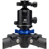 BENRO Trepied Mach3 Tripod Series 4 Aluminium 3 Sections Long - TMA47AL