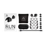 Jaybird Run Auriculares inalámbricos Deportivos EMEA 4PK, Color Blanco (Drift)